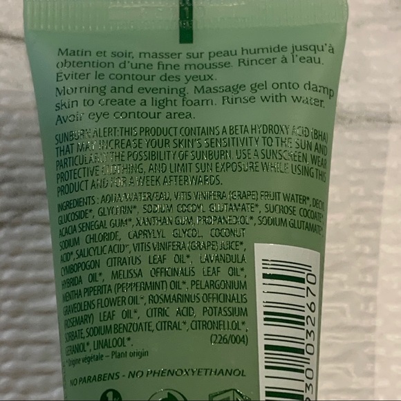 4/$16 Caudalie Vinopure Pore Purifying Cleanser - Picture 6 of 7